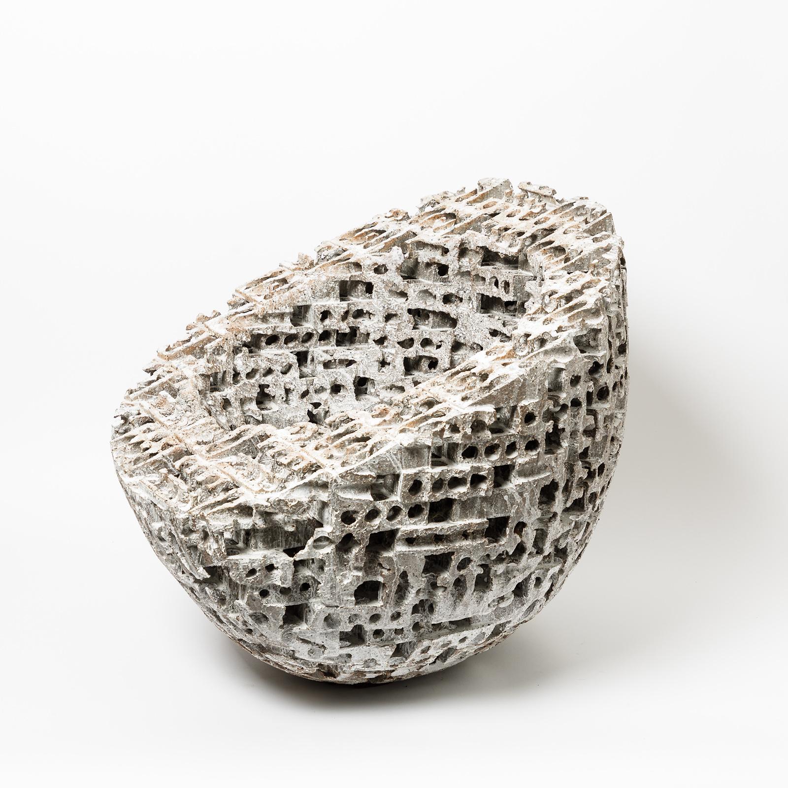 Stoneware Sculpture by Maarten Stuer, Entitled 