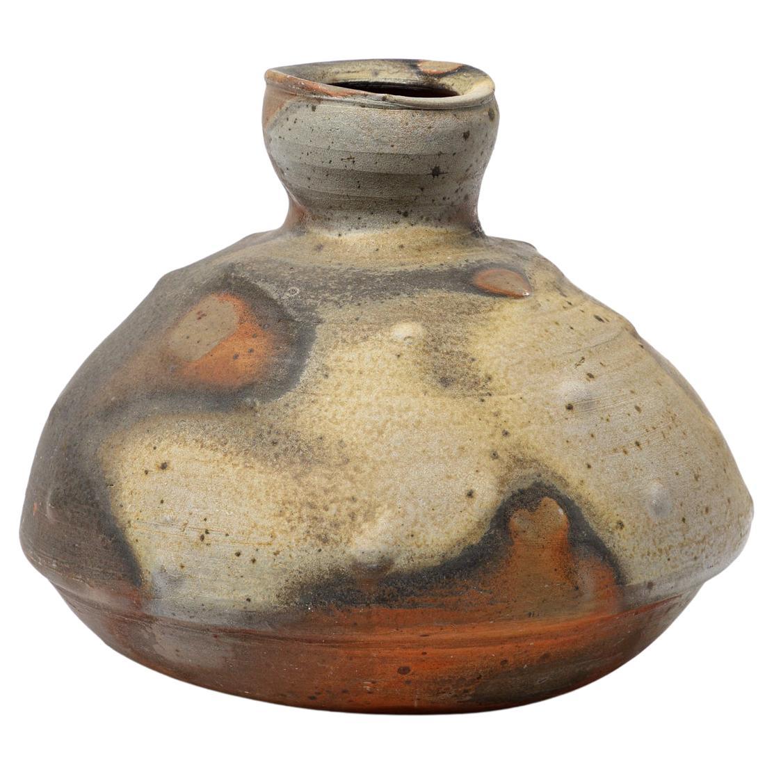 Stoneware Vase by Eric Astoul to La Borne, circa 1997 For Sale