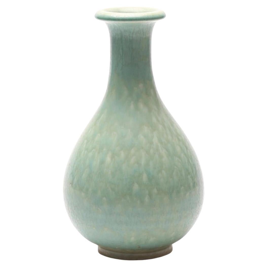 A stoneware vase by Gunnar Nylund for Rostrand For Sale
