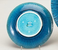 Ciotola e 11 piatti di Hamilton Sweden, 1970, firmati