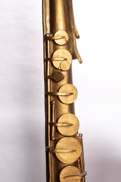 Store Sign, Depicting a Huge Saxophone, USA 1940 ca.