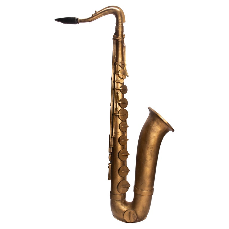 Store Sign, Depicting a Huge Saxophone, USA 1940 ca. at 1stDibs