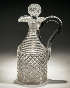Strawberry Diamond & Step Cut Regency Claret Jug