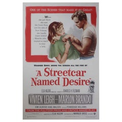 A Street Car Named Desire, Unframed Poster, 1951