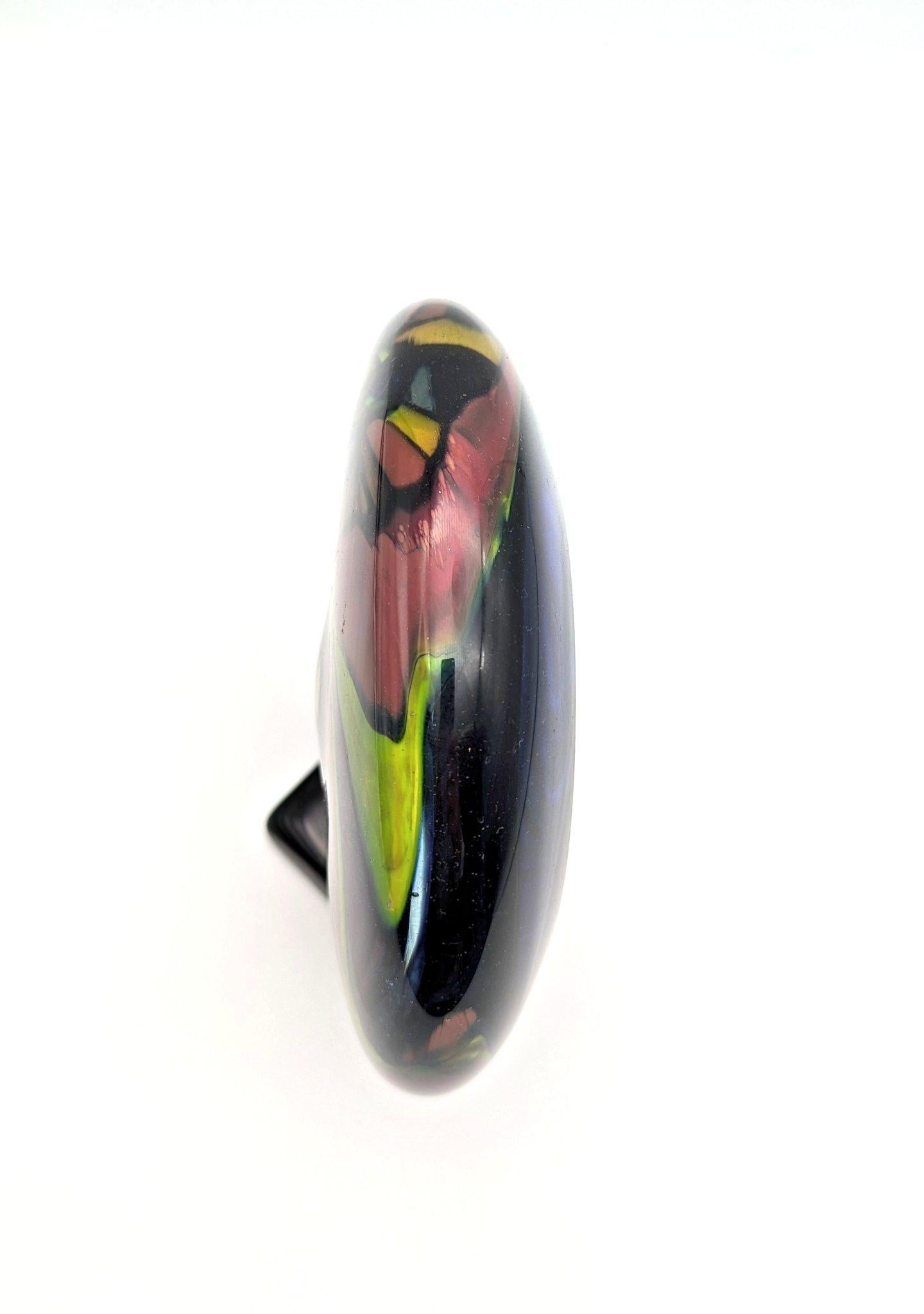 Tedesco Una scultura in vetro da studio co-prodotta da Kurt Wallstab e Joachim Ittig nel 1998. in vendita