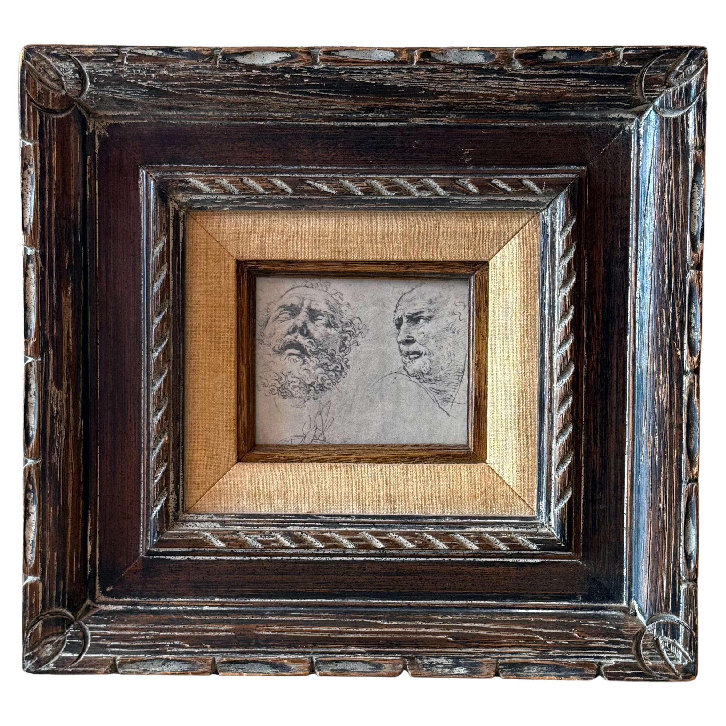 Uno studio del Parnaso di Raphael, ben incorniciato, fine del XX secolo. in vendita