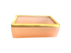 Stunning 1950s Pink Murano Glass Jewelry Dish by Giovanni Cendese