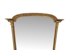 A Stunning 19th Century Giltwood Overmantle Mirror