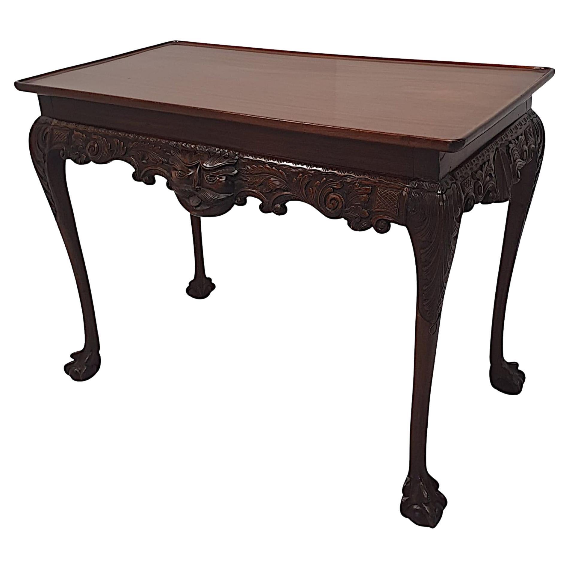 Stunning 19th Century Irish Console Table For Sale