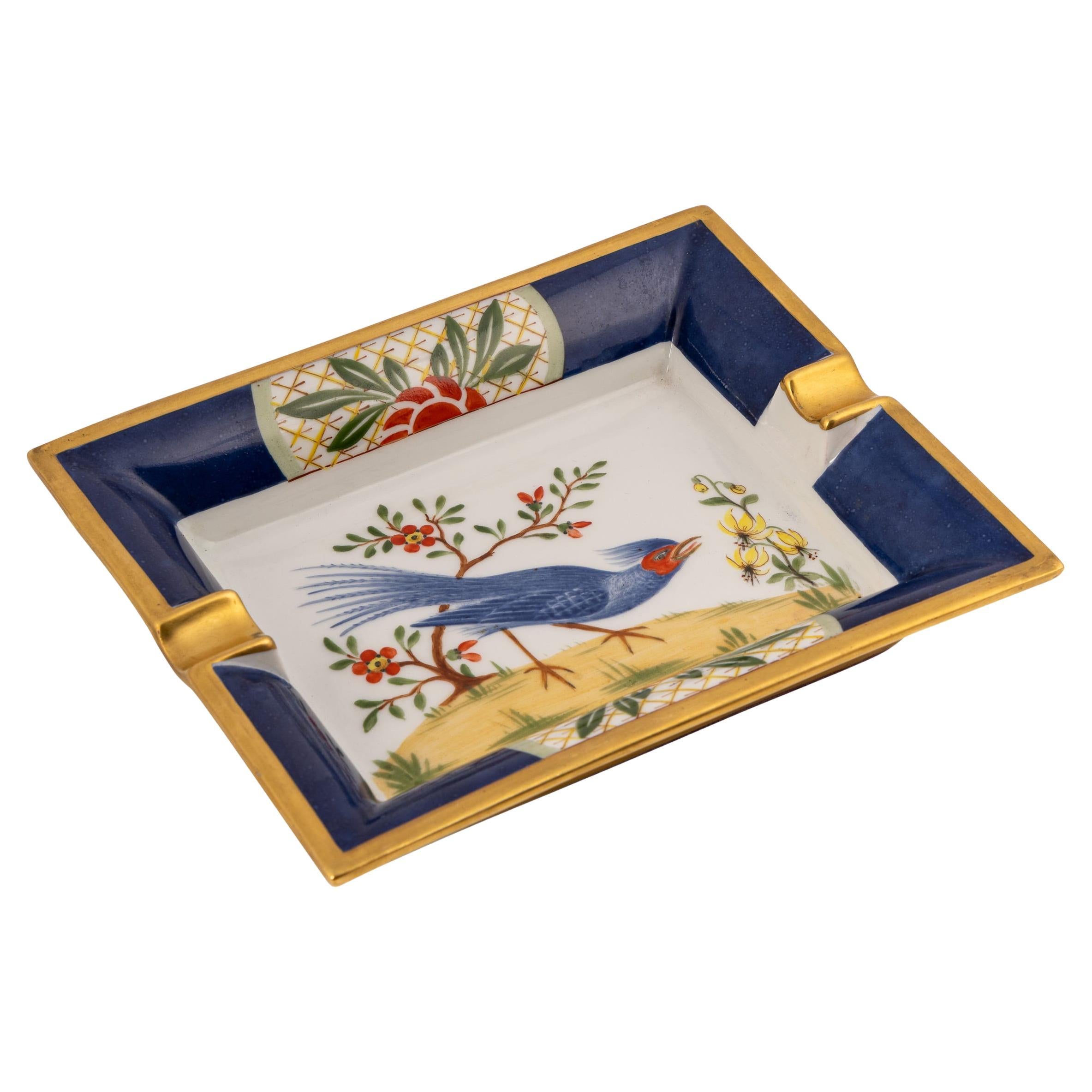 A Stunning 20th Century Ceramic Ashtray By Hermès, France