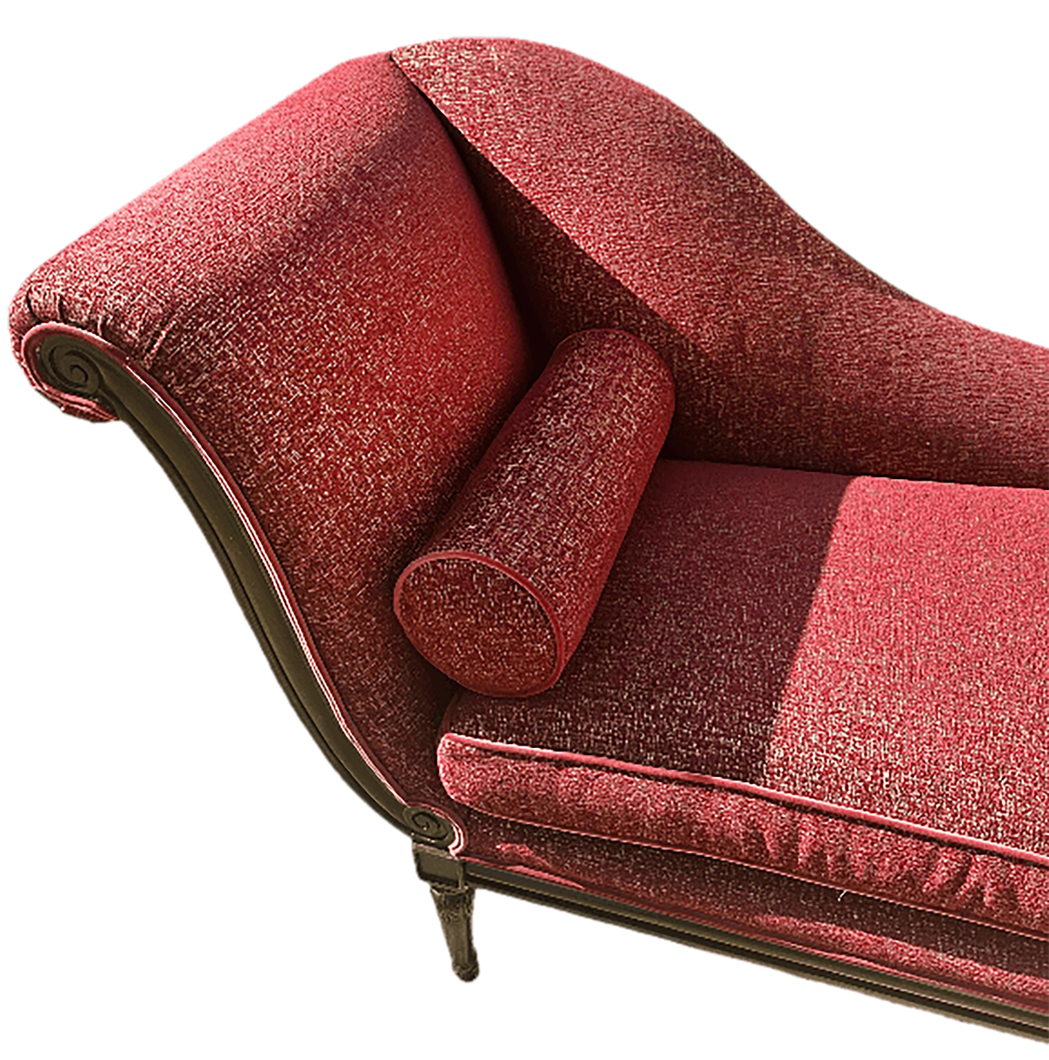 old chaise lounge