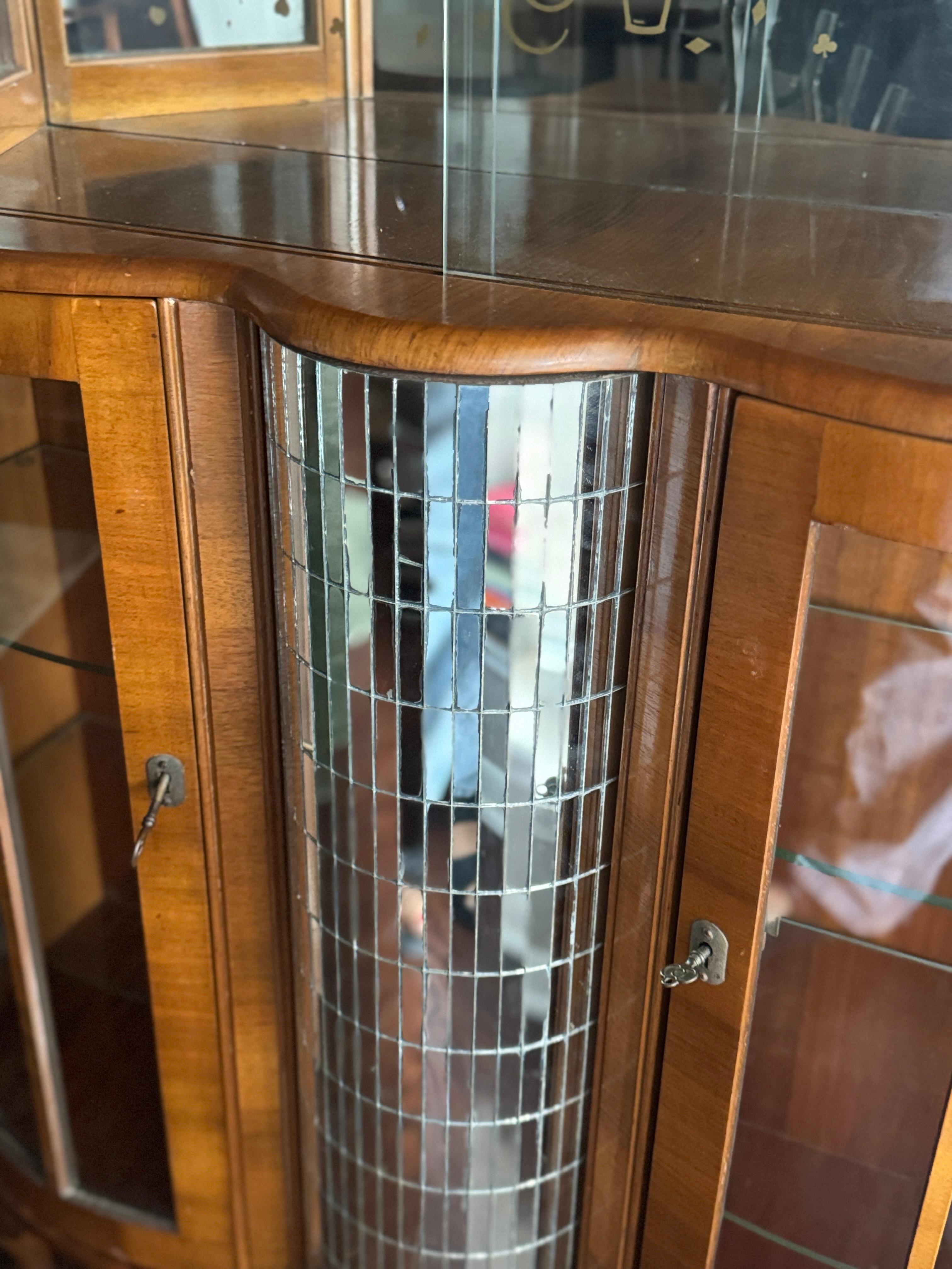 Uno splendido mobile da cocktail in stile Art Déco, anni '30 circa in vendita 3