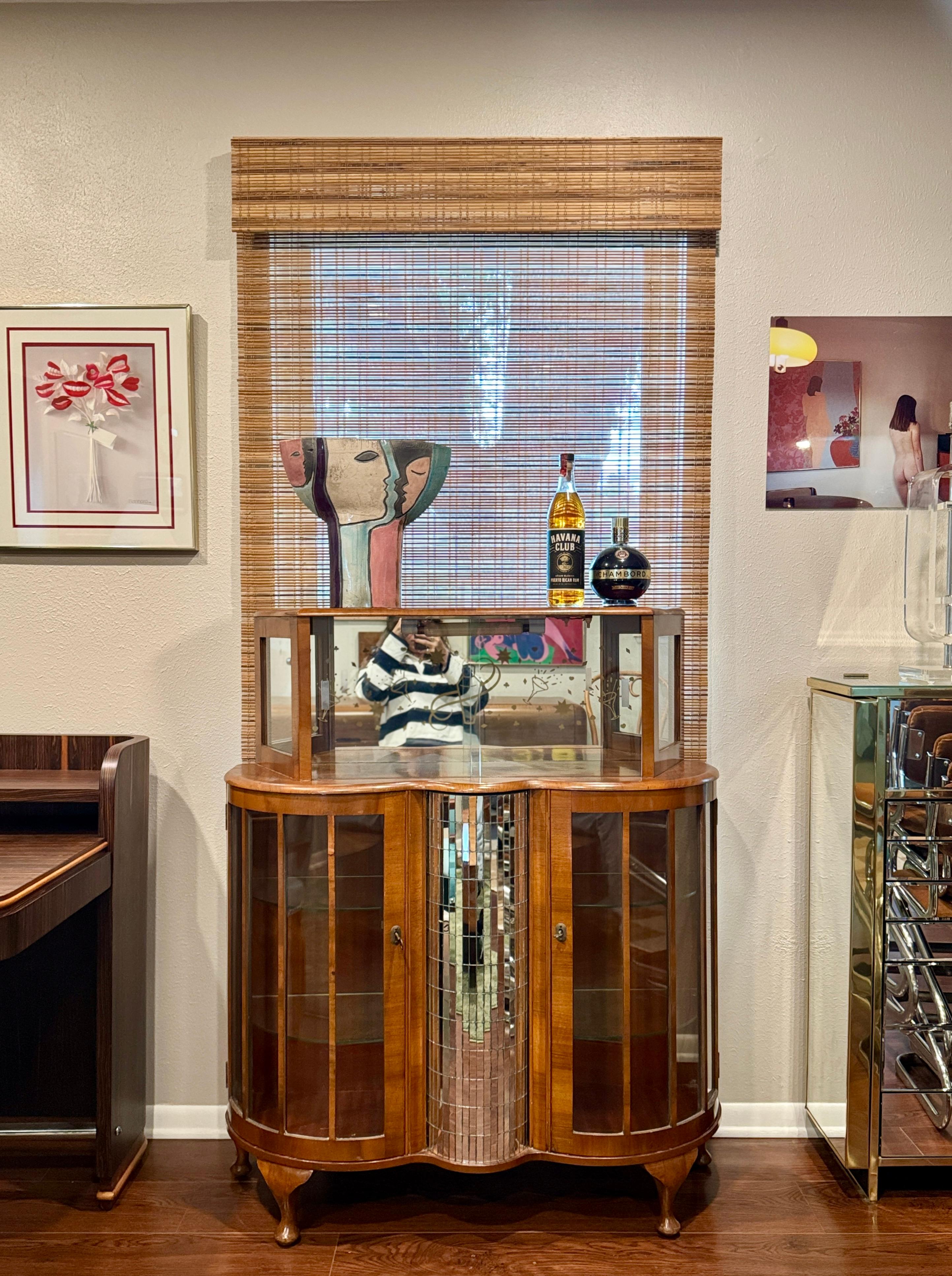 Uno splendido mobile da cocktail in stile Art Déco, anni '30 circa in vendita 5