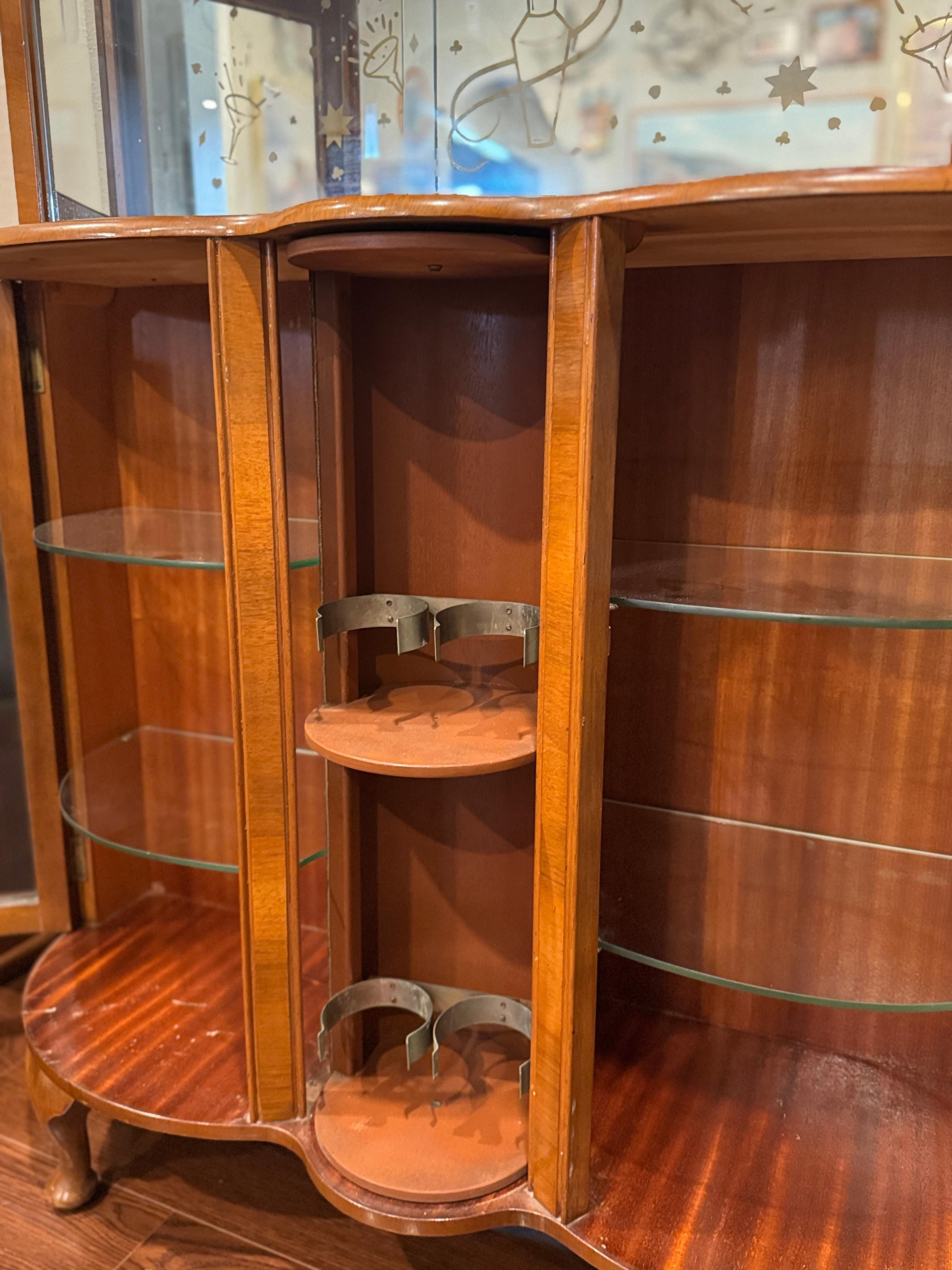 Uno splendido mobile da cocktail in stile Art Déco, anni '30 circa in vendita 7
