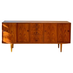 A stunning classic Danish mid century modern teak sideboard, circa 1960s