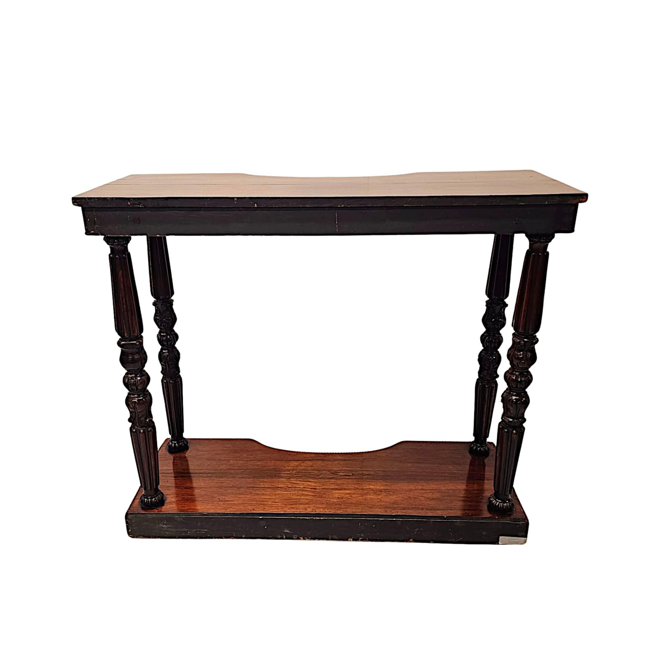 Impresionante consola de principios del siglo XIX Inglés en venta