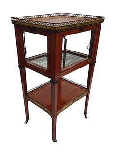 Stunning Edwardian Inlaid Drinks Table