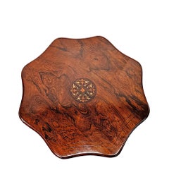 A Stunning Edwardian inlaid Occasional or Lamp Table