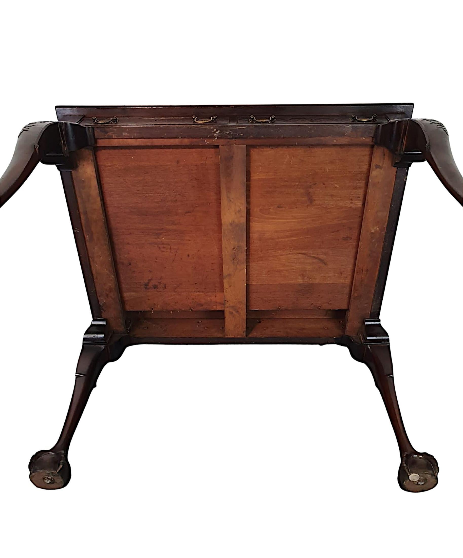 Stunning Late 19th Century Desk in the Thomas Chippendale Manner For Sale 2