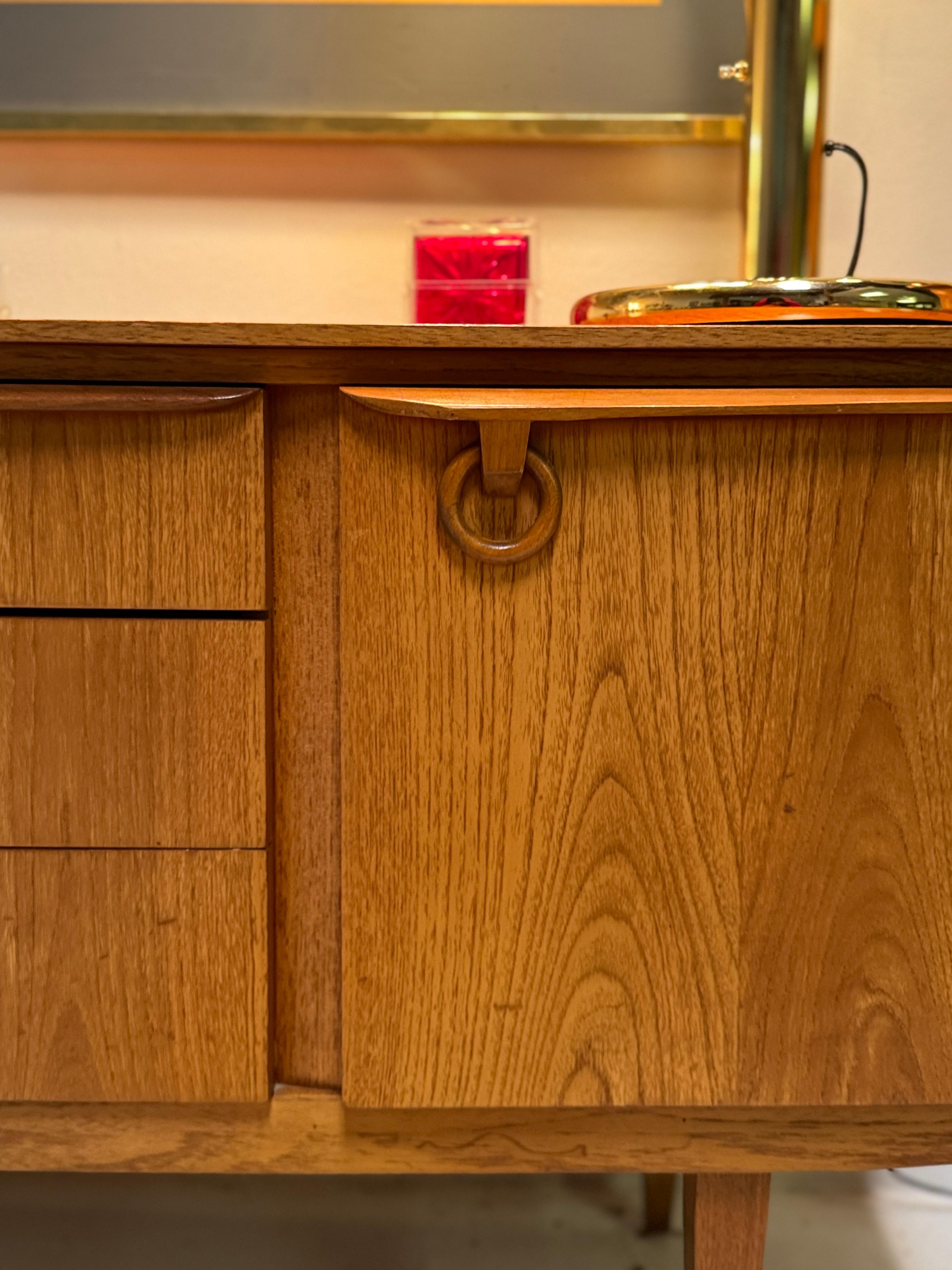 Mid-Century Modern A stunning mid century modern teak sideboard by Beautility, circa 1960s