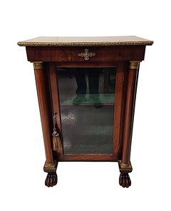 A Stunning Pair of 19th Century Pier or Side Cabinets