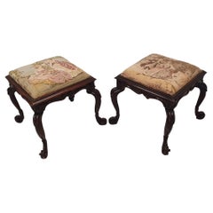 Antique A Stunning Pair of 19th Century Stools