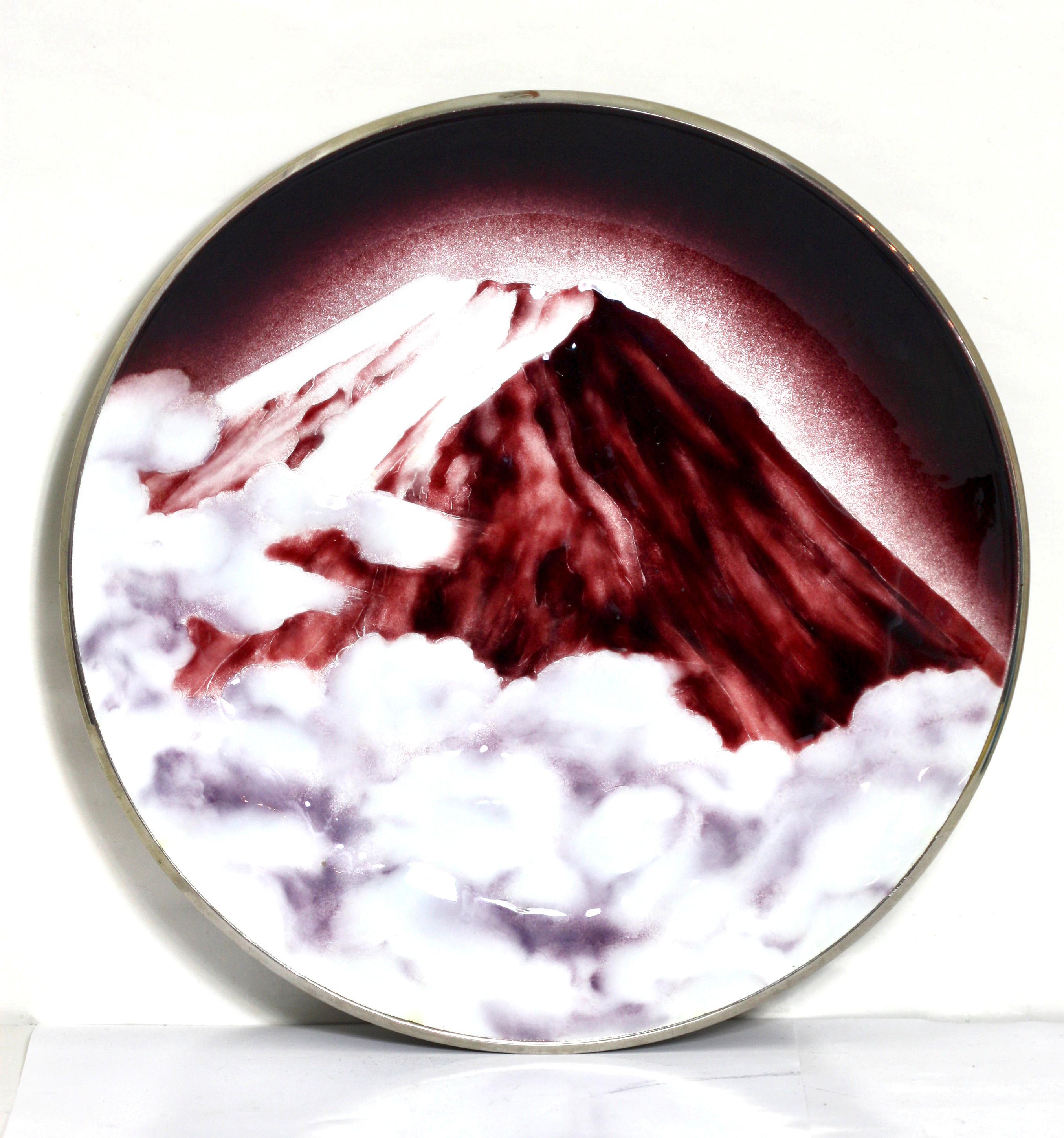 20th Century  A stunning portrayal of Japan's sacred mountain, Mt. Fuji For Sale