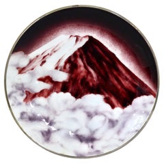  Une représentation étonnante de la montagne sacrée du Japon, le mont Fuji.