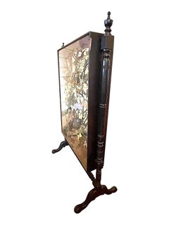 Stunning Victorian Oak Double Sided Floor Standing Butterfly Display Cabinet