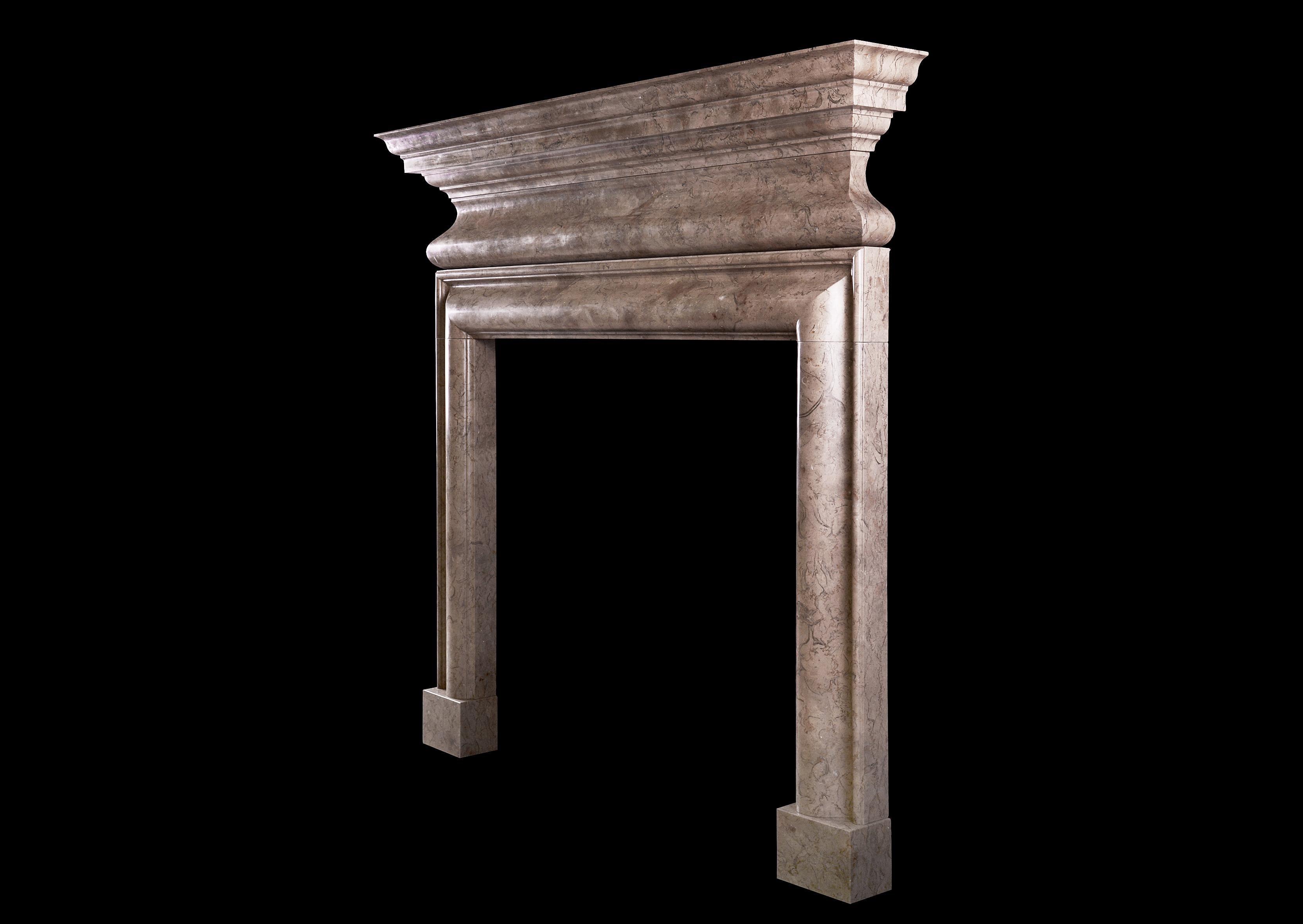 Georgian Stylish Architectural Fireplace, a Copy of an Original by Sir Edwin Lutyens For Sale