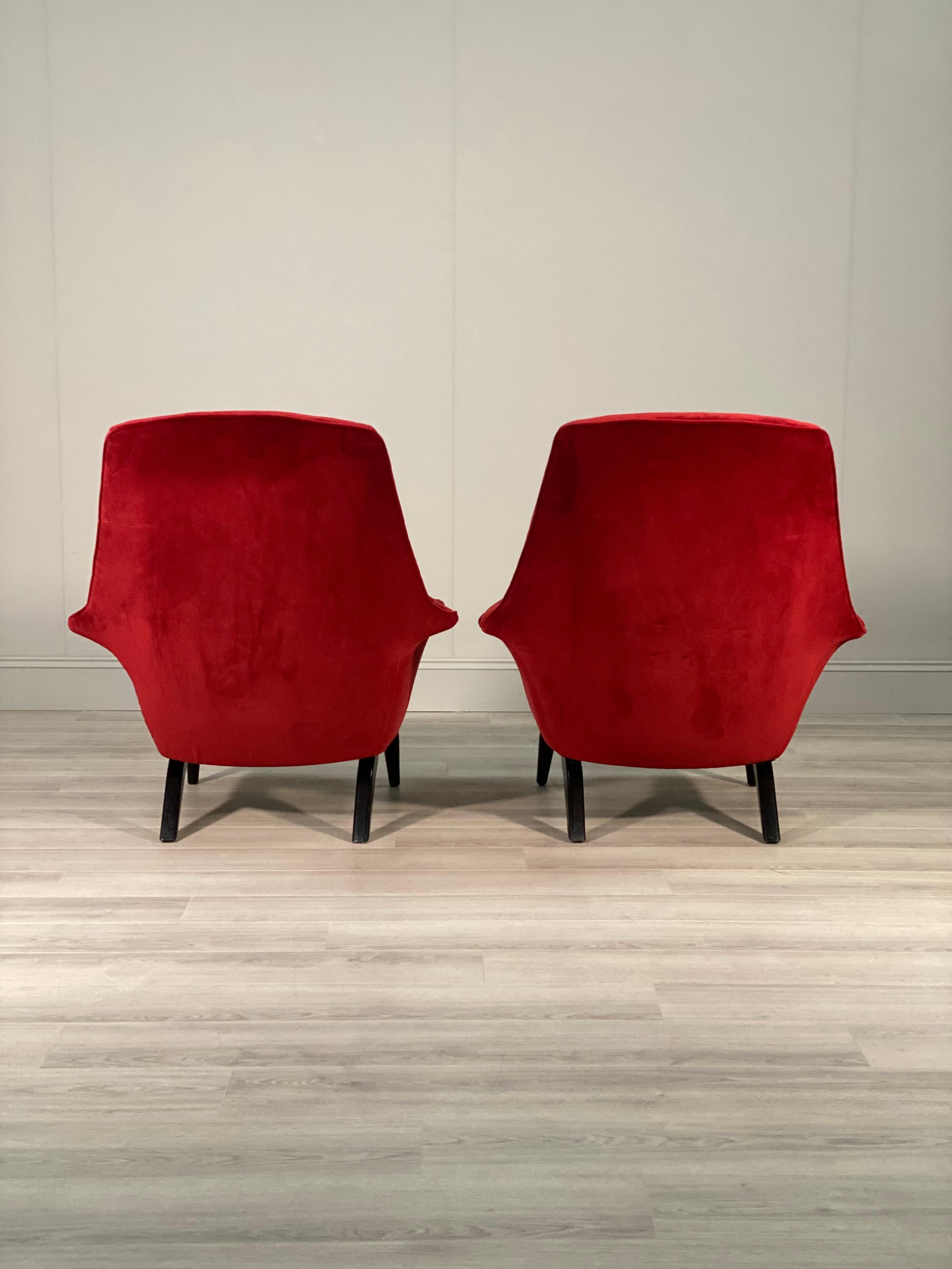 A Stylish Pair Of 1960’s Armchair’s For Sale 2
