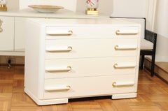 Sublime commode Streamline Moderne di Gilbert Rohde, 1930 circa - Coppia disponibile