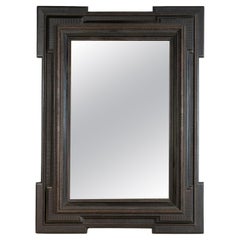 Important cadre de miroir italien de style baroque flamand