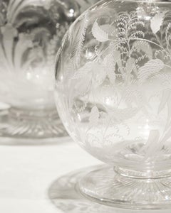 Suite of Finally Engraved Decanters
