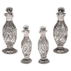 Suite of Georgian Cruet Bottles