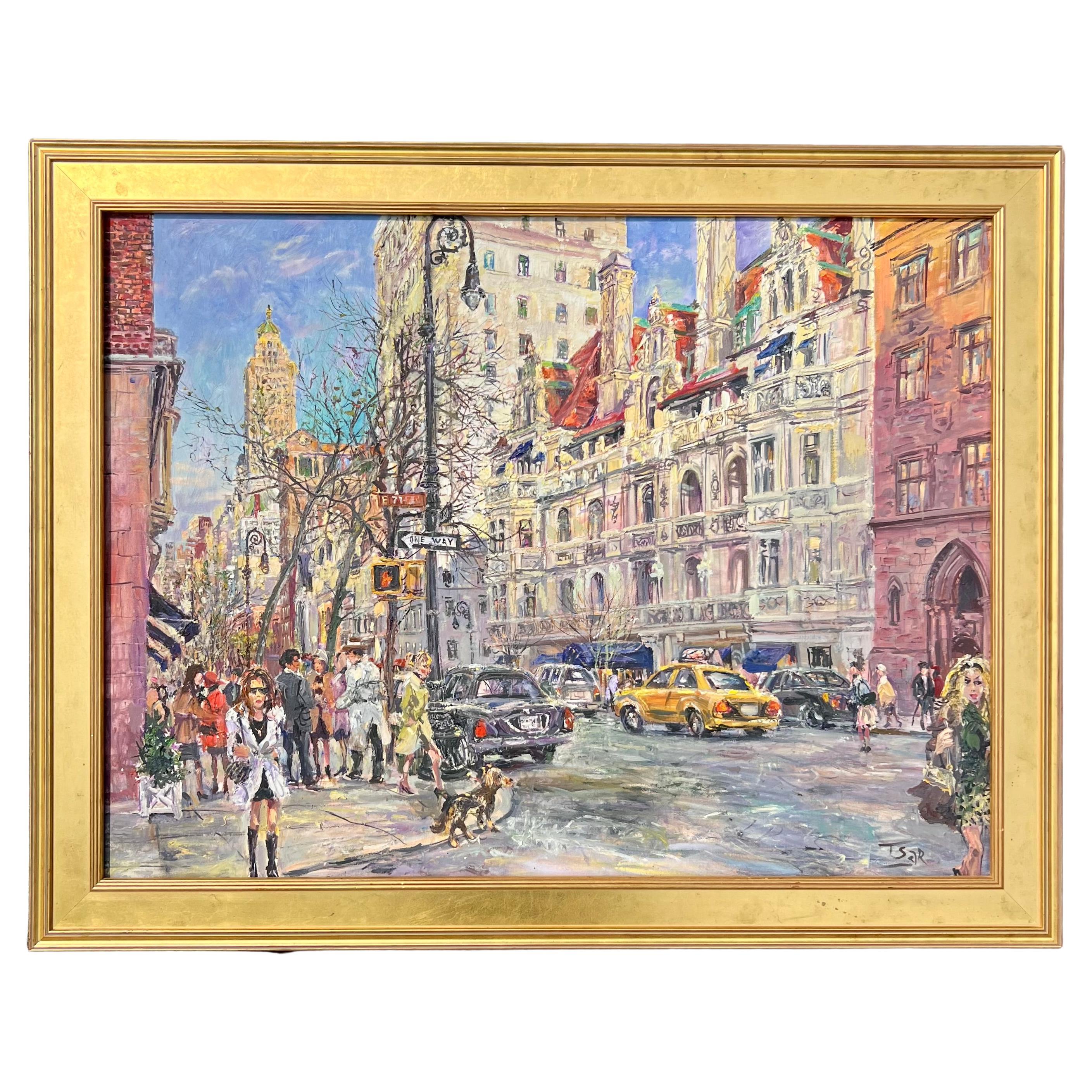 "Un día soleado en la ciudad de Nueva York" de Valery Tsarikovsky