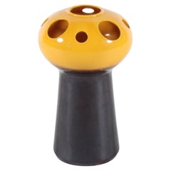 Un jarrón de tallo esmaltado vintage súper decorativo procedente de Alemania *ENTREGA GRATUITA