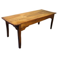 A Superb 18th Century Elm Farmhouse Table.