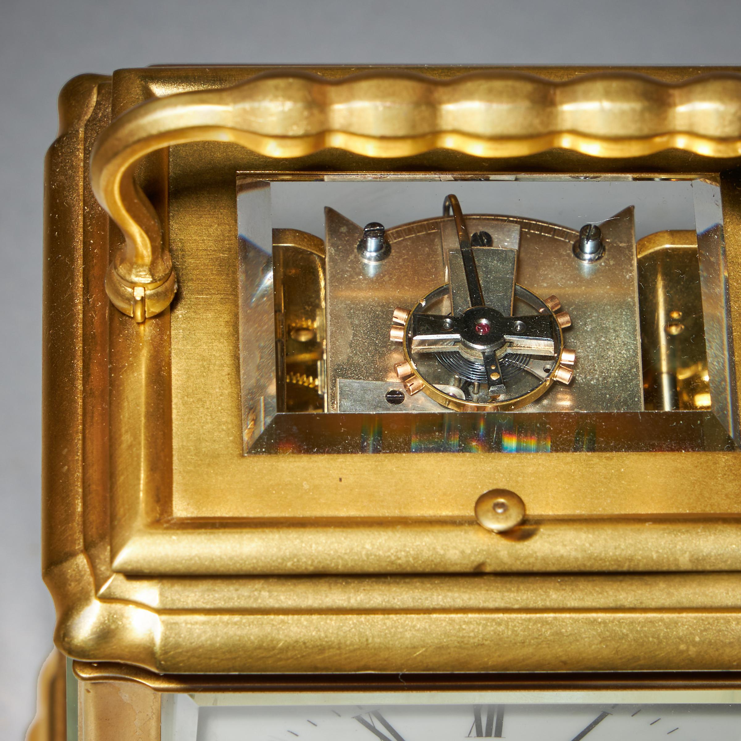 Eine prächtige achttägige Grande Sonnerie-Karrenuhr aus dem 19. Jahrhundert, um 1870. im Angebot 2