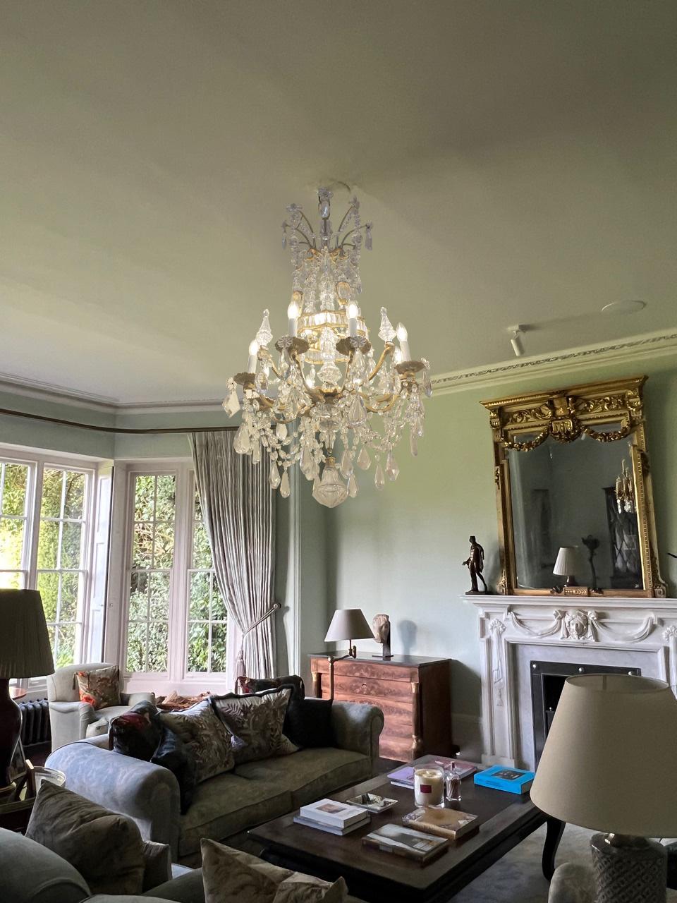 Un superbo cristallo Baccarat  Lampadario in vendita 5