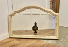 A Superb Large Carved Simulated Marble Overmantel Mirror