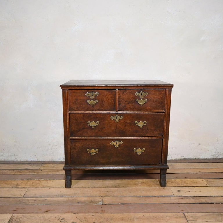 A 17th Century William and Mary Oak Child's Small Chest Of Drawers at ...