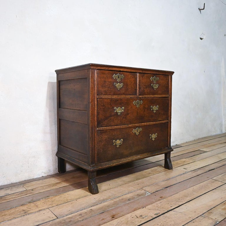 A 17th Century William and Mary Oak Child's Small Chest Of Drawers at ...