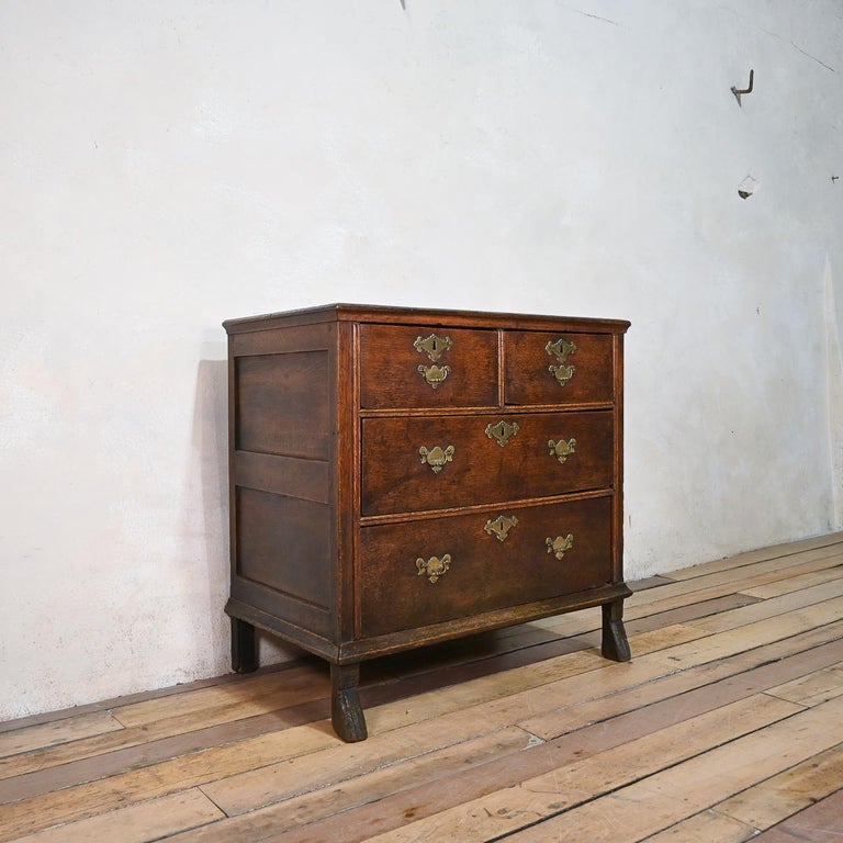 A 17th Century William and Mary Oak Child's Small Chest Of Drawers at ...