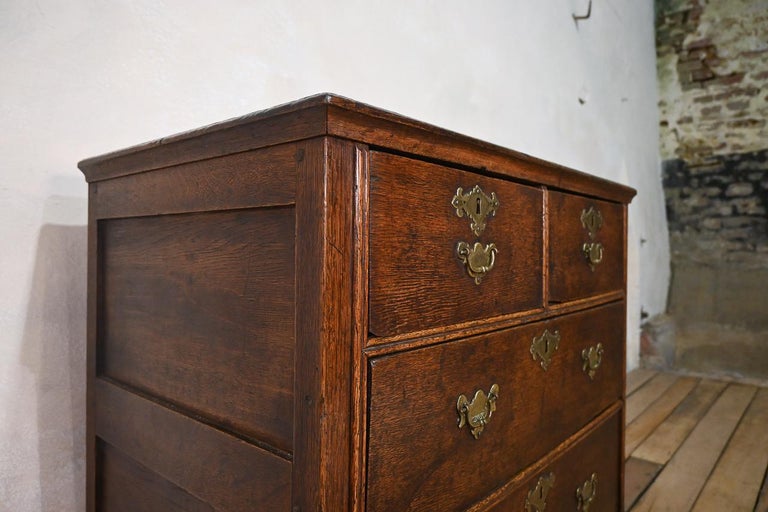 A 17th Century William and Mary Oak Child's Small Chest Of Drawers at ...