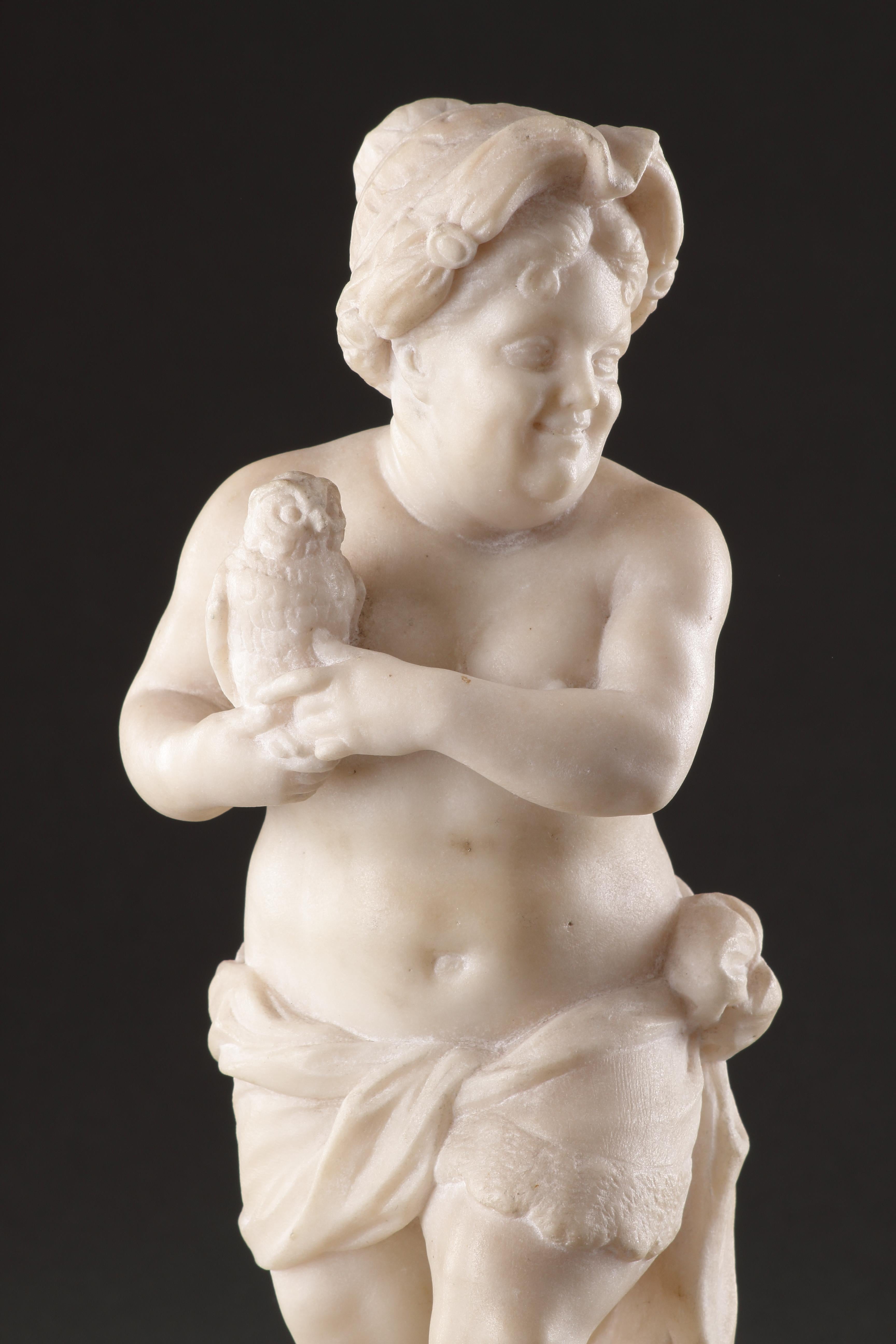 A Superb Pair of Neapolitan Carved Figures of Dwarves For Sale 4