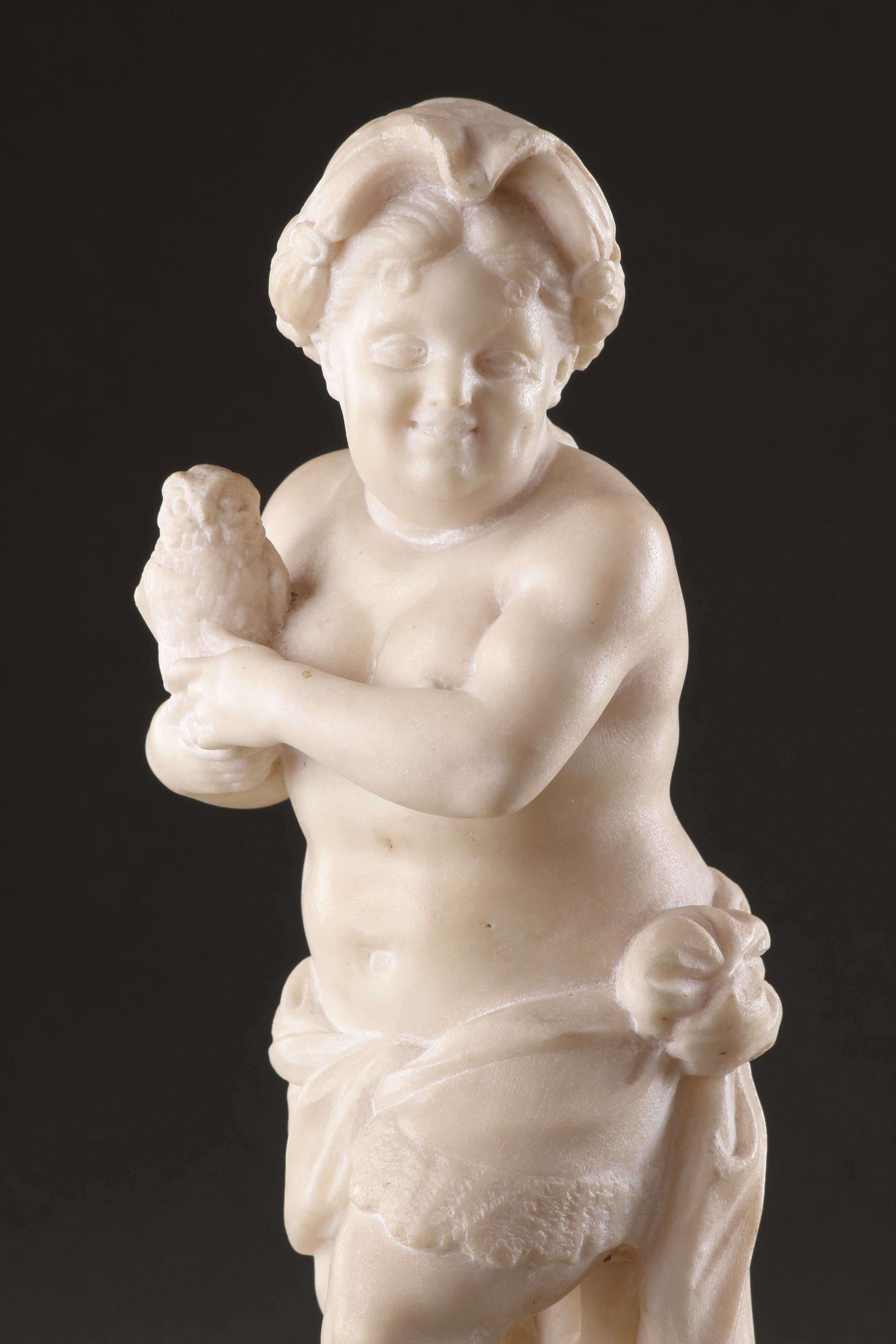 A Superb Pair of Neapolitan Carved Figures of Dwarves For Sale 5