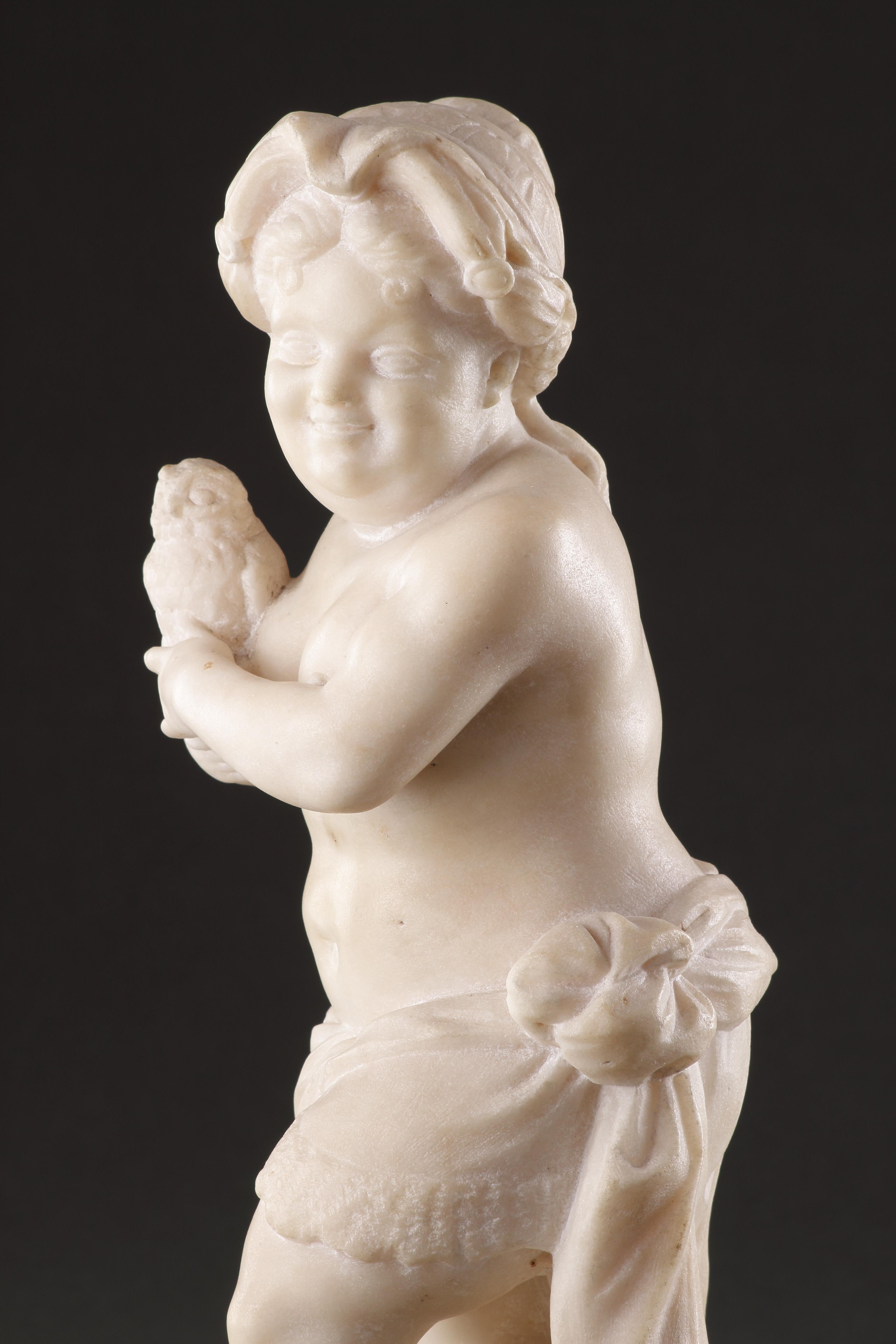 A Superb Pair of Neapolitan Carved Figures of Dwarves For Sale 6