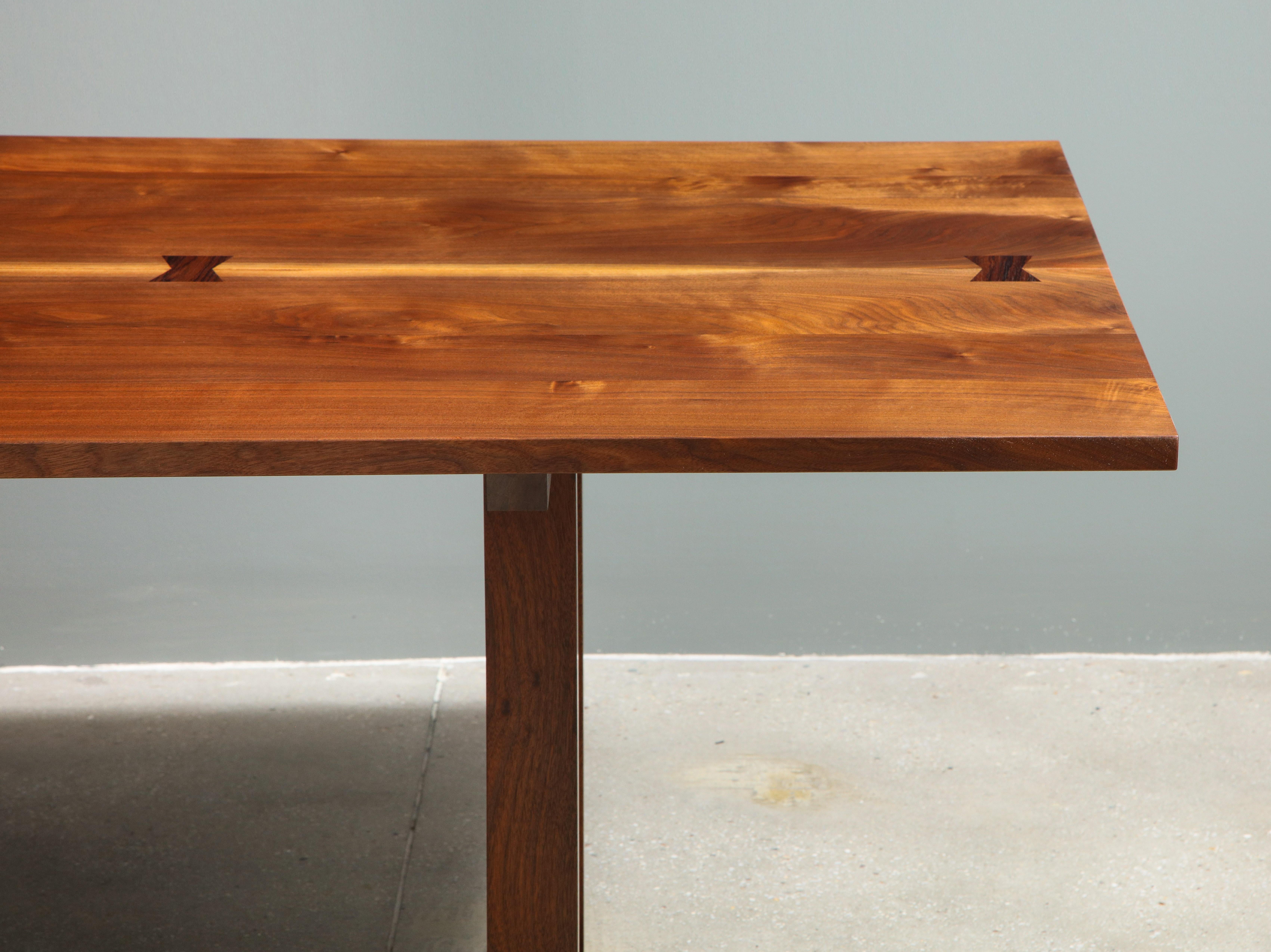 Superb Walnut Frenchman’s Cove Dining Table, by George Nakashima, 1967 6