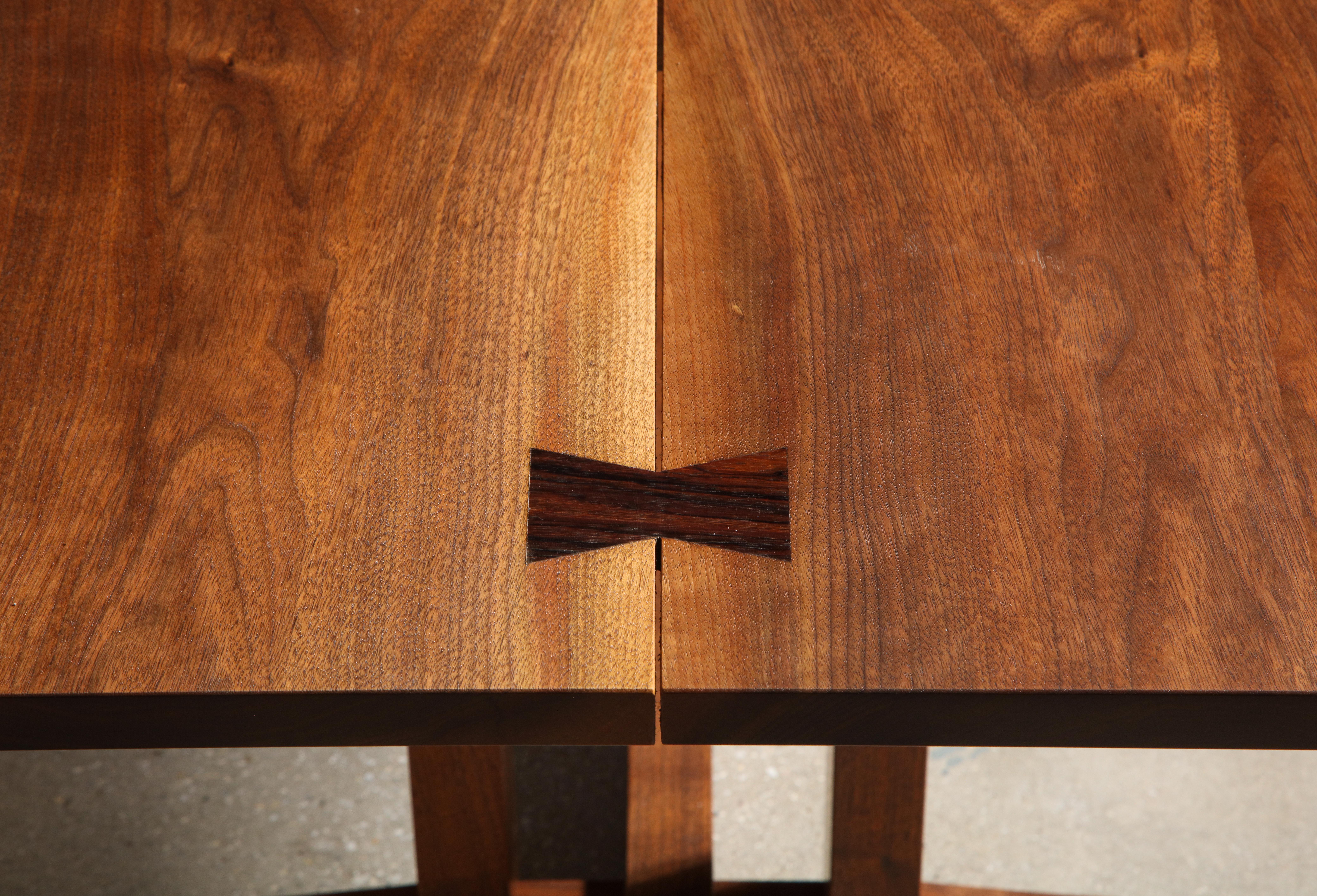 American Craftsman Superb Walnut Frenchman’s Cove Dining Table, by George Nakashima, 1967